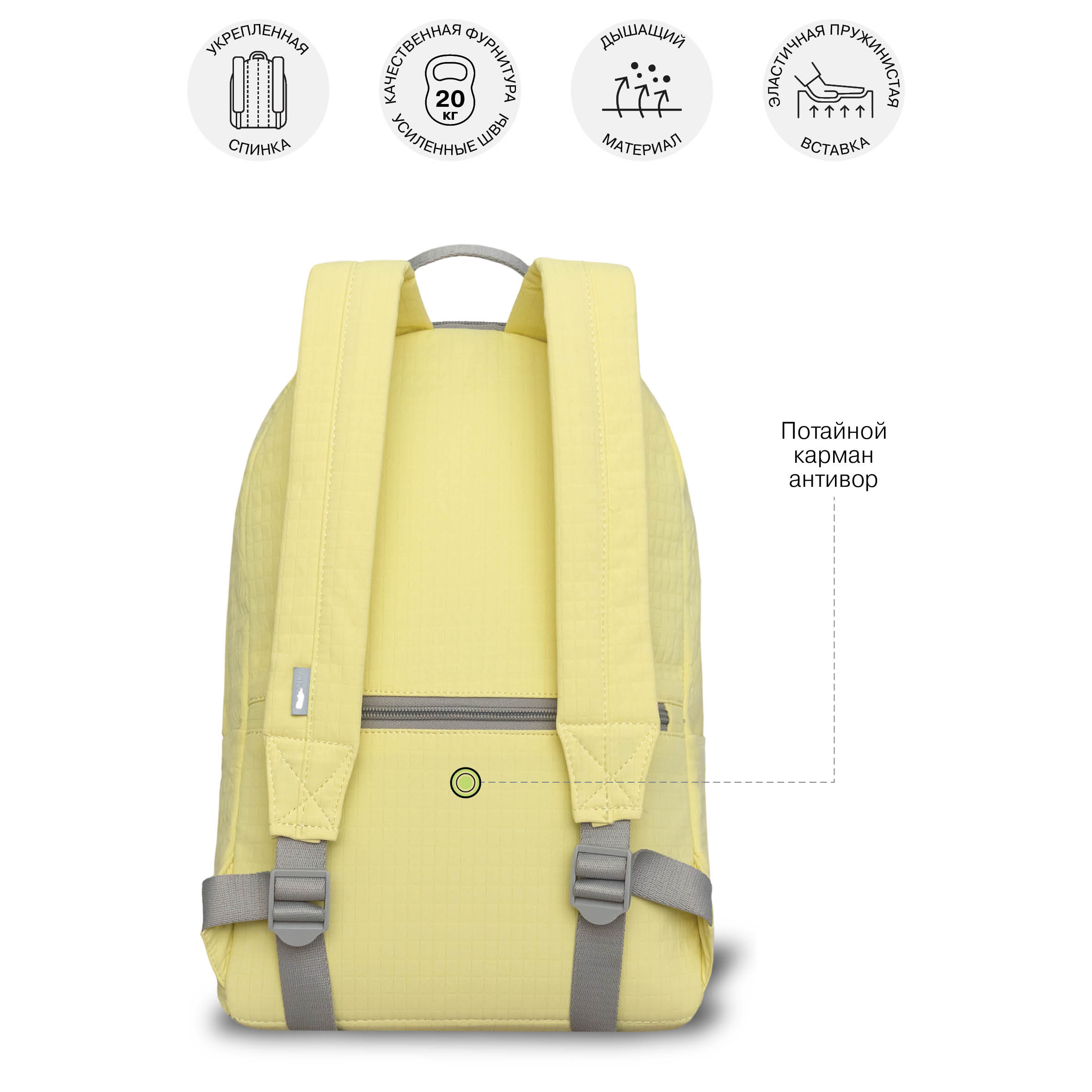 Рюкзак Grizzly Для девочки - фото 8