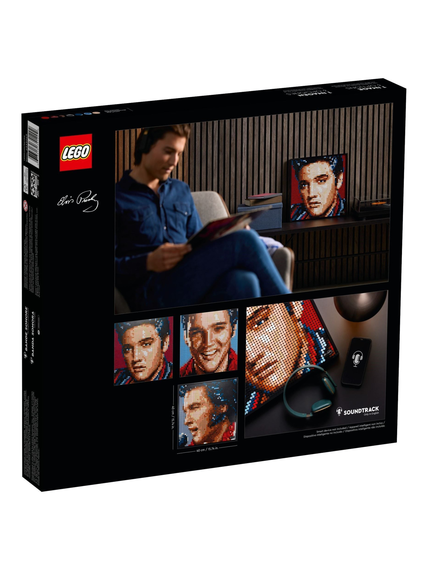 Конструктор LEGO Art Конструктор Элвис Пресли 3445 дет. - фото 2