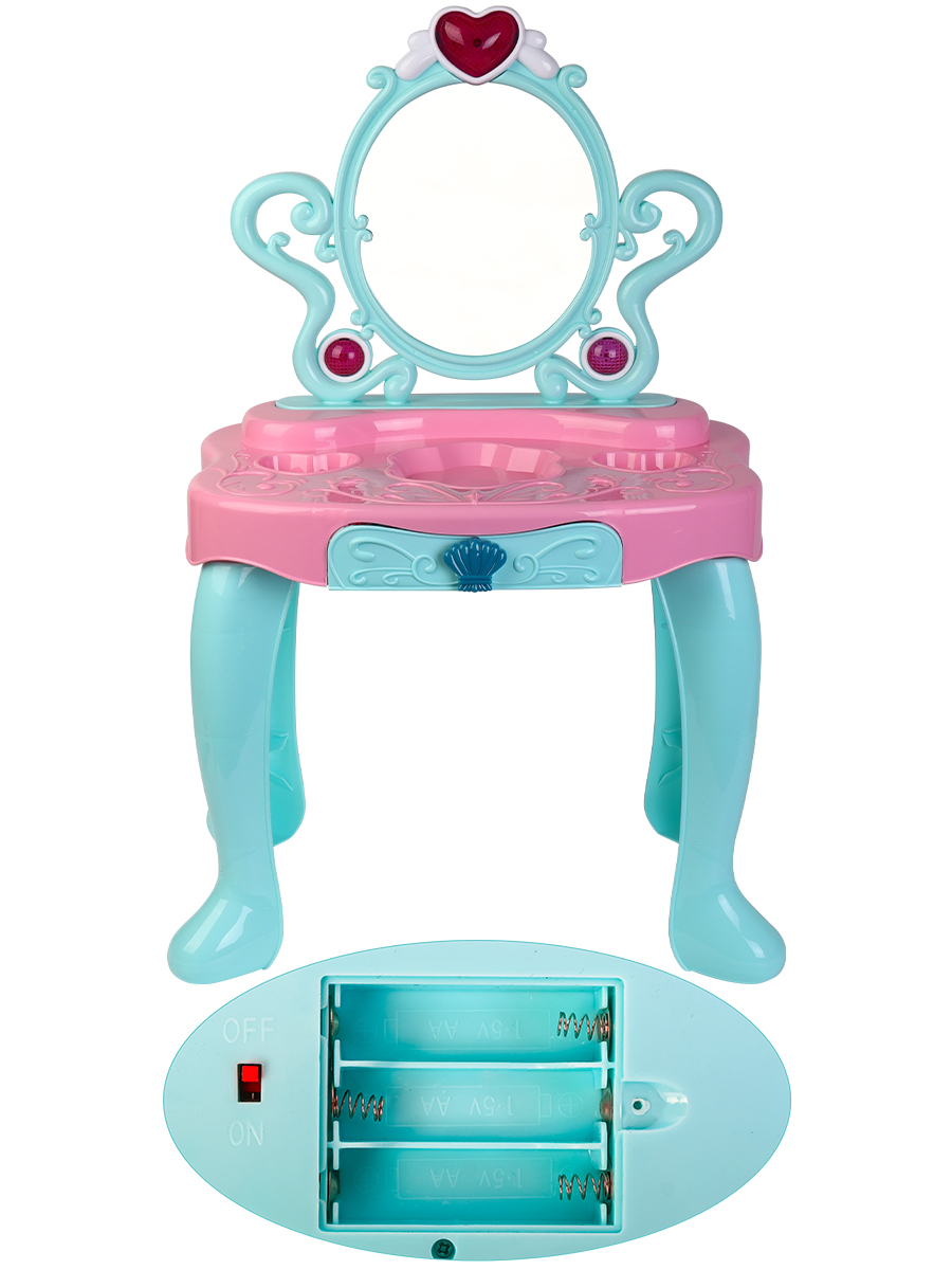 Игрушка Yako Toys туалетный столик, косметика, фен, бижутерия - фото 3