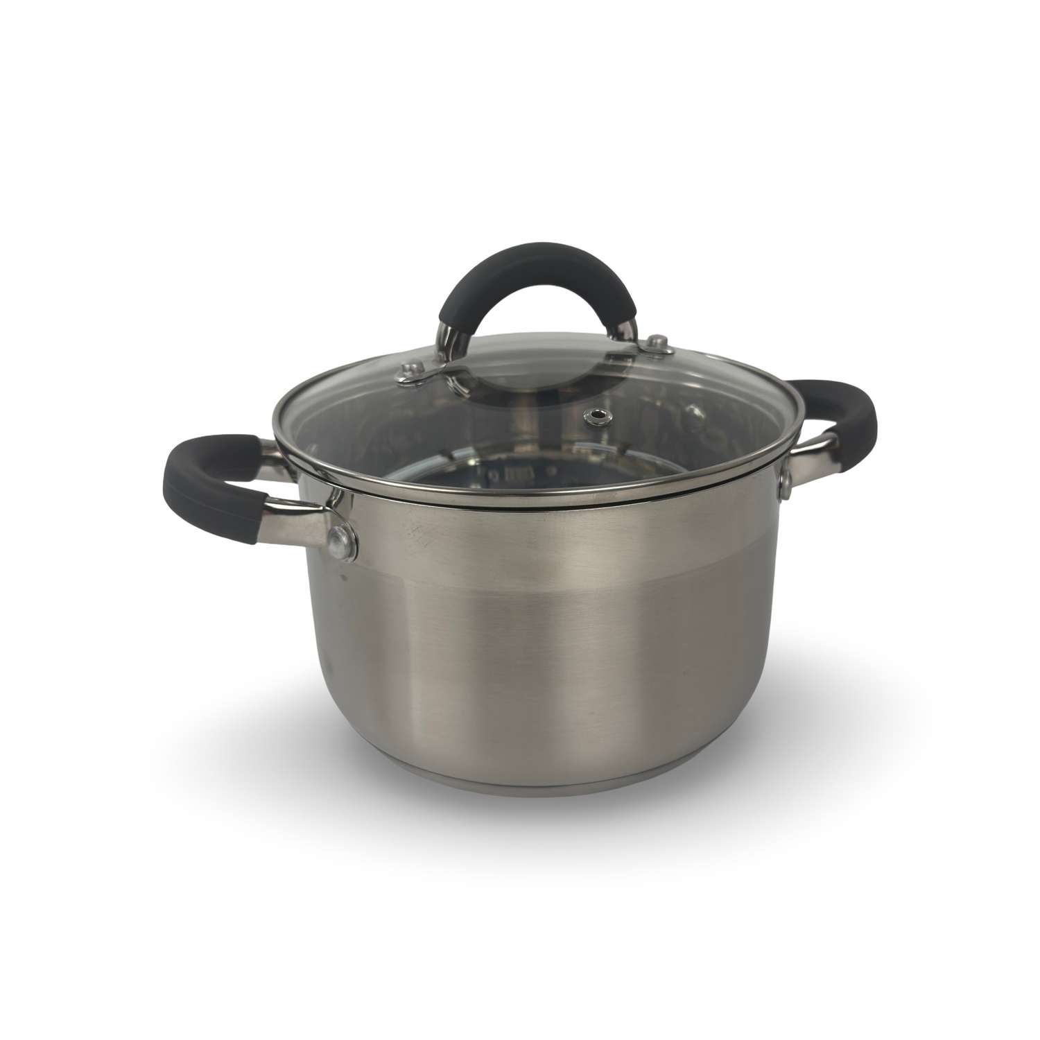 Кастрюля TimA c крышкой капсульное дно 3л - фото 1