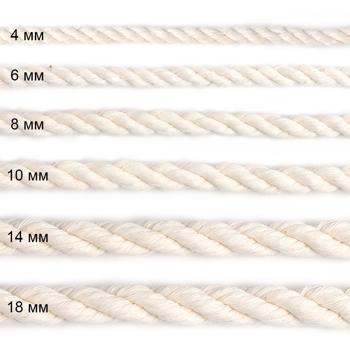 Канат TBY х/б кручёный - фото 2