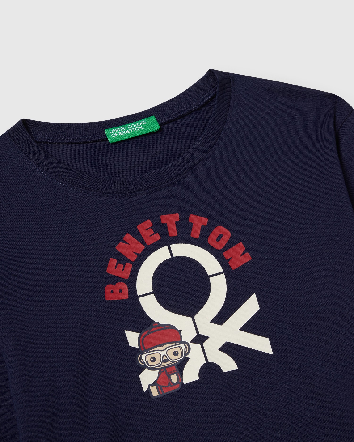 Лонгслив United Colors of Benetton 25A_3I1XG10F2_252 - фото 3