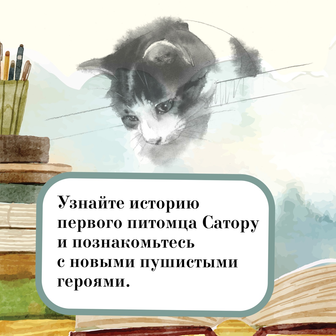 Книга АЗБУКА Хиро Арикава Прощание с котом - фото 5