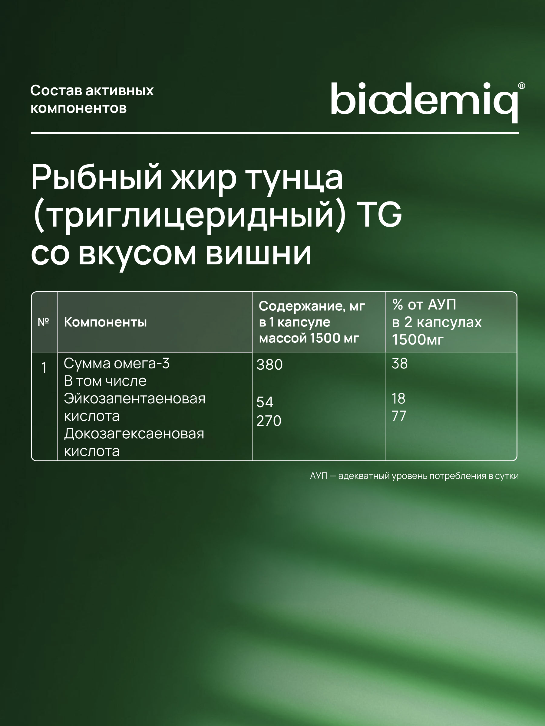 Омега-3+ kids из тунца со вкусом вишни, 60 капсул rTG. В 2-х жевательных капсулах ЭПК 18 мг, ДГК 77 мг - фото 4
