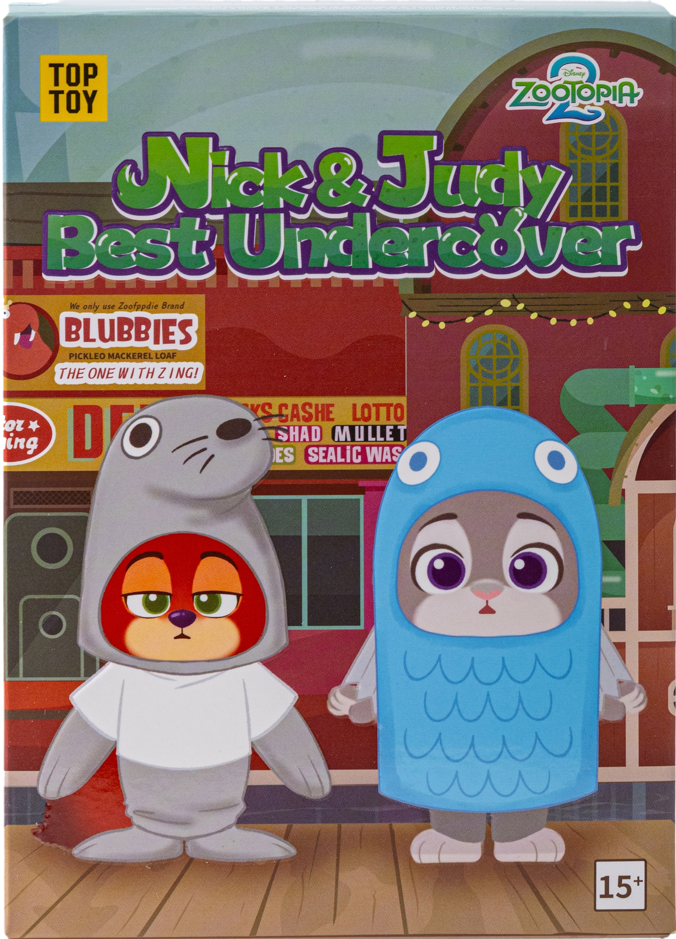 Мягкая игрушка Зверополис Nick and Judy Best Undercover - фото 17