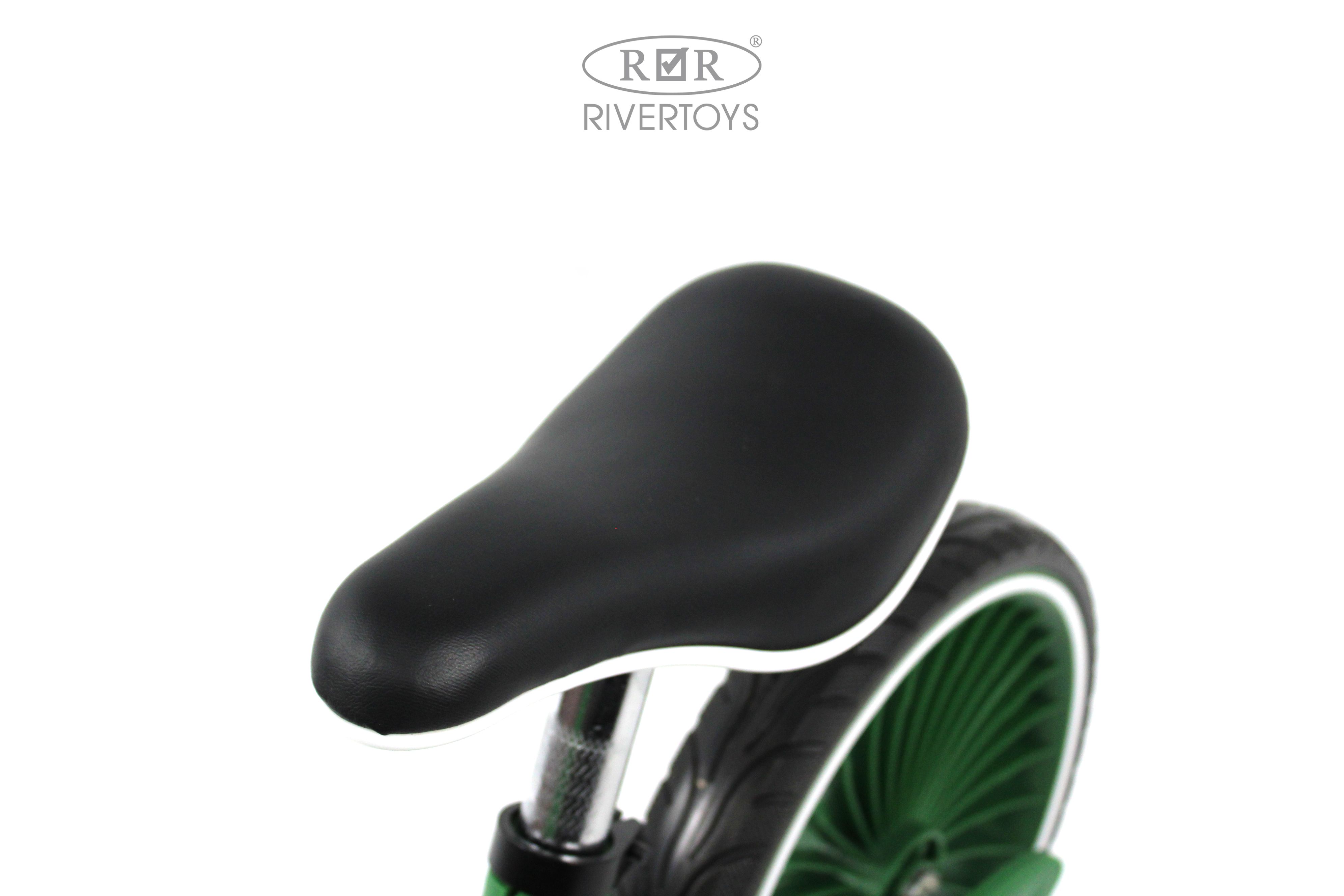 Двухколесный беговел RIVERTOYS 12 дюймов - фото 7