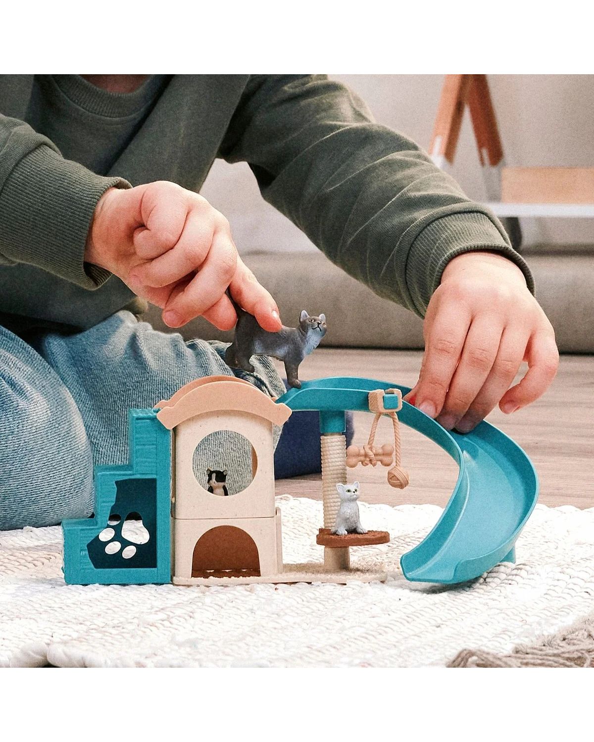 Игровой набор SCHLEICH Playfun for cats - фото 3