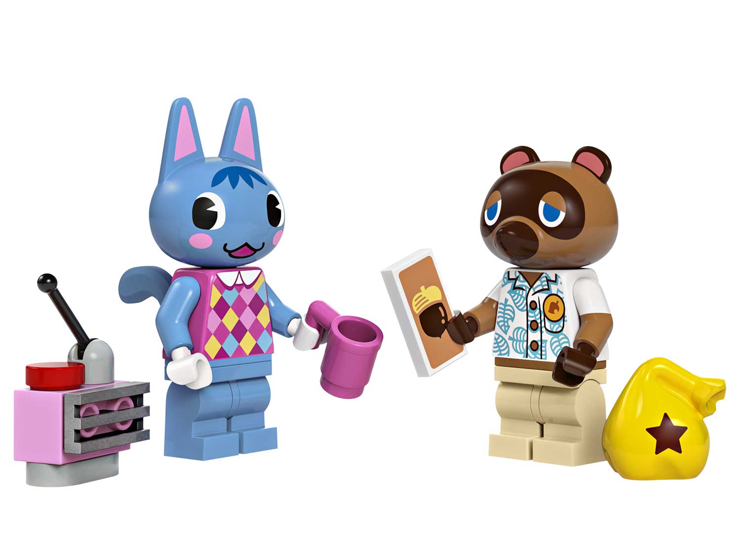 Конструктор LEGO Animal Crossing Уголок Нука и дом Рози 535 дет. - фото 8