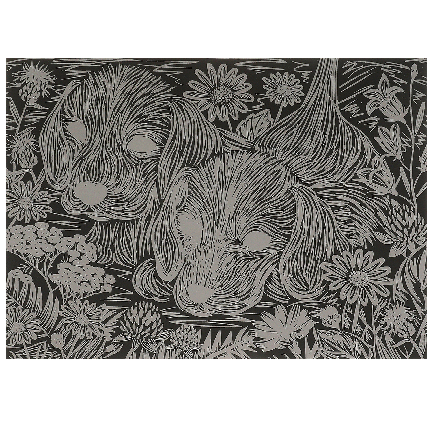 Гравюра Multiart Щенки - фото 3