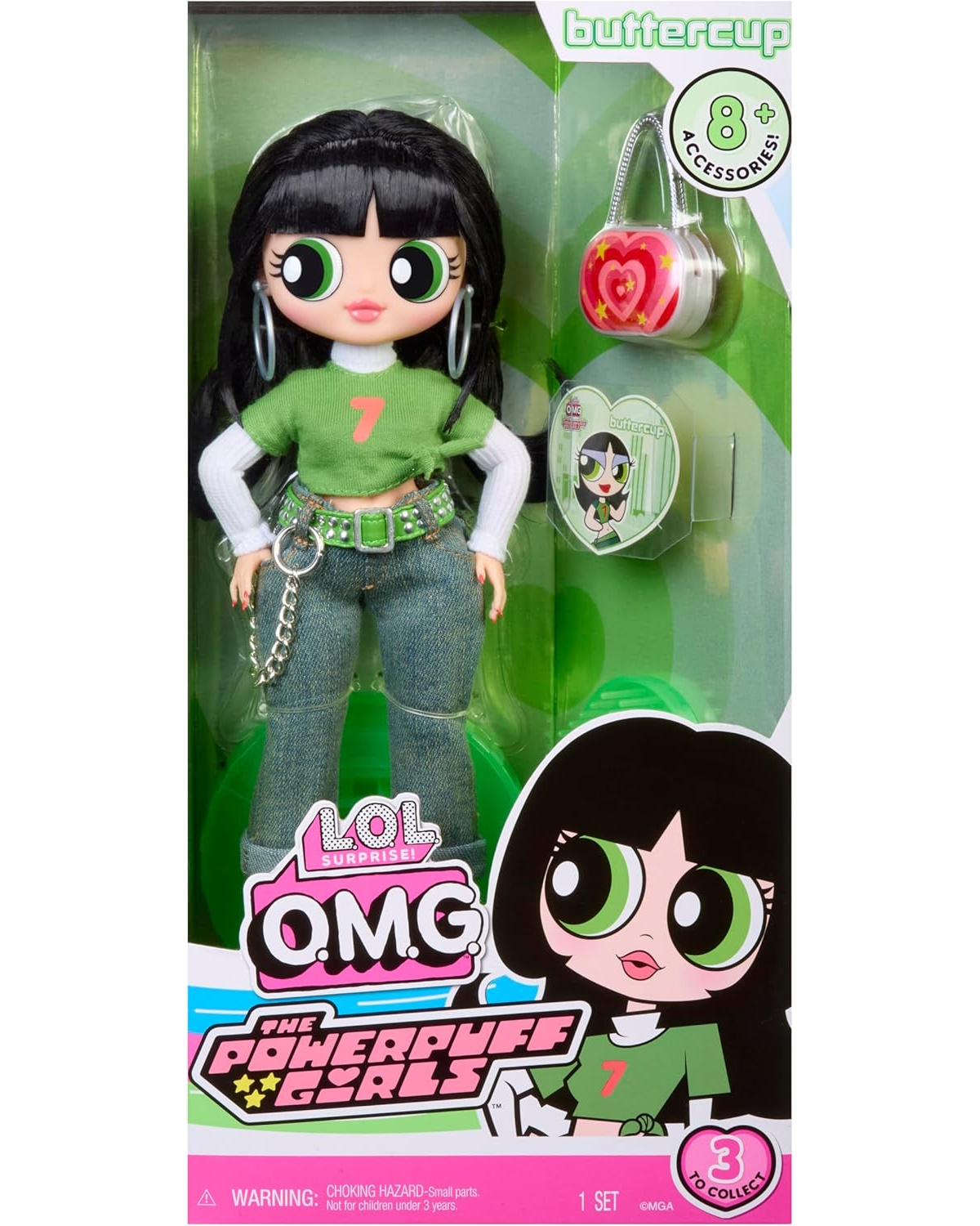 Кукла модельная L.O.L. Surprise! OMG Powerpuff Girls Buttercup 542872 - фото 7