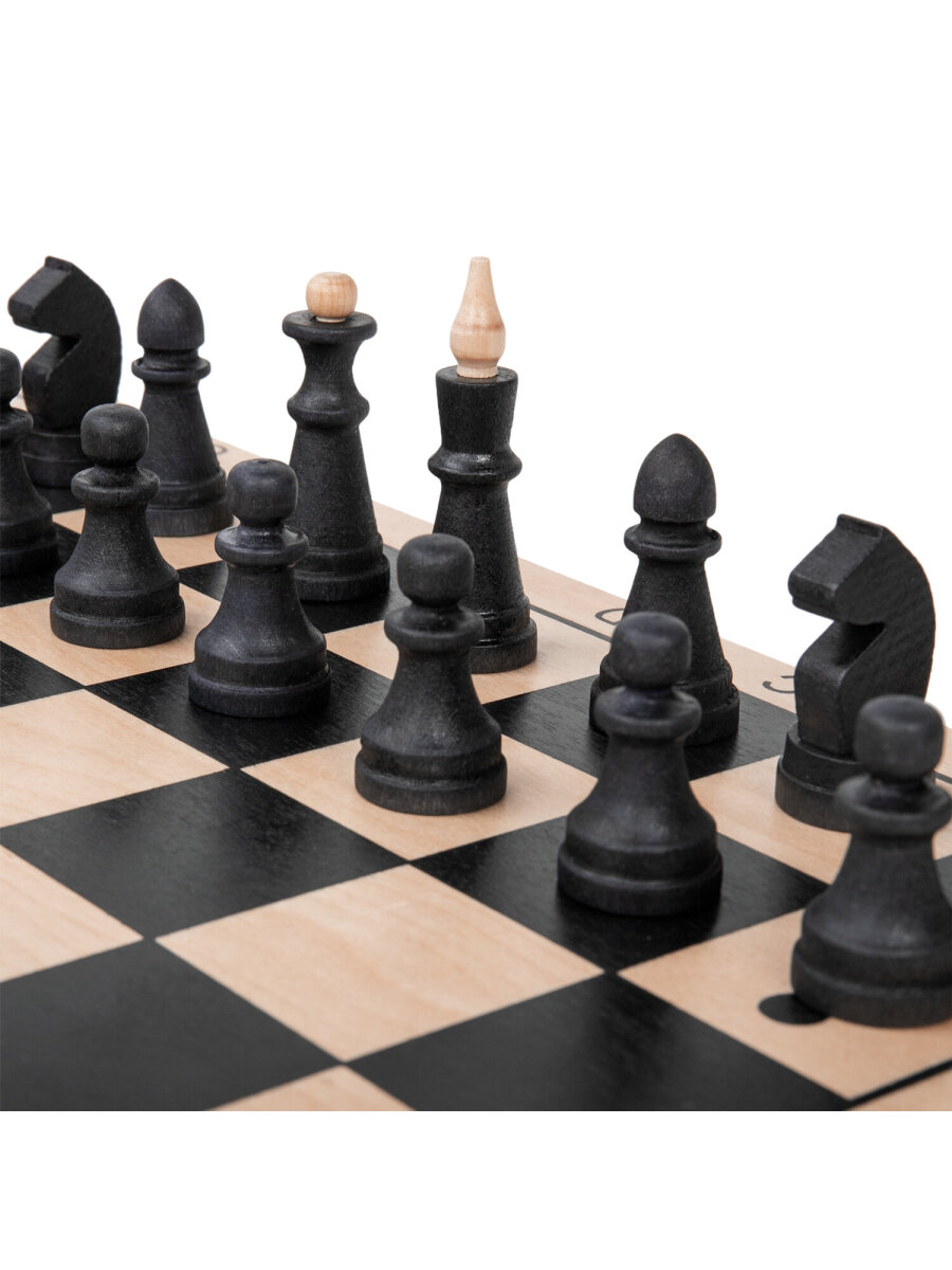 Настольная игра Золотая сказка Шашки Шахматы Нарды - фото 30