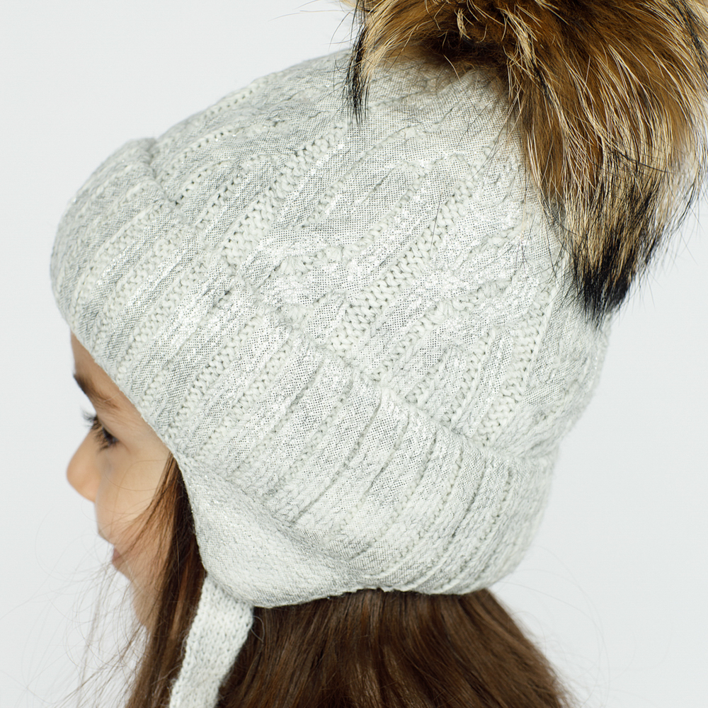 Шапка Bai FAMILY CHF-002светло-серый - фото 4