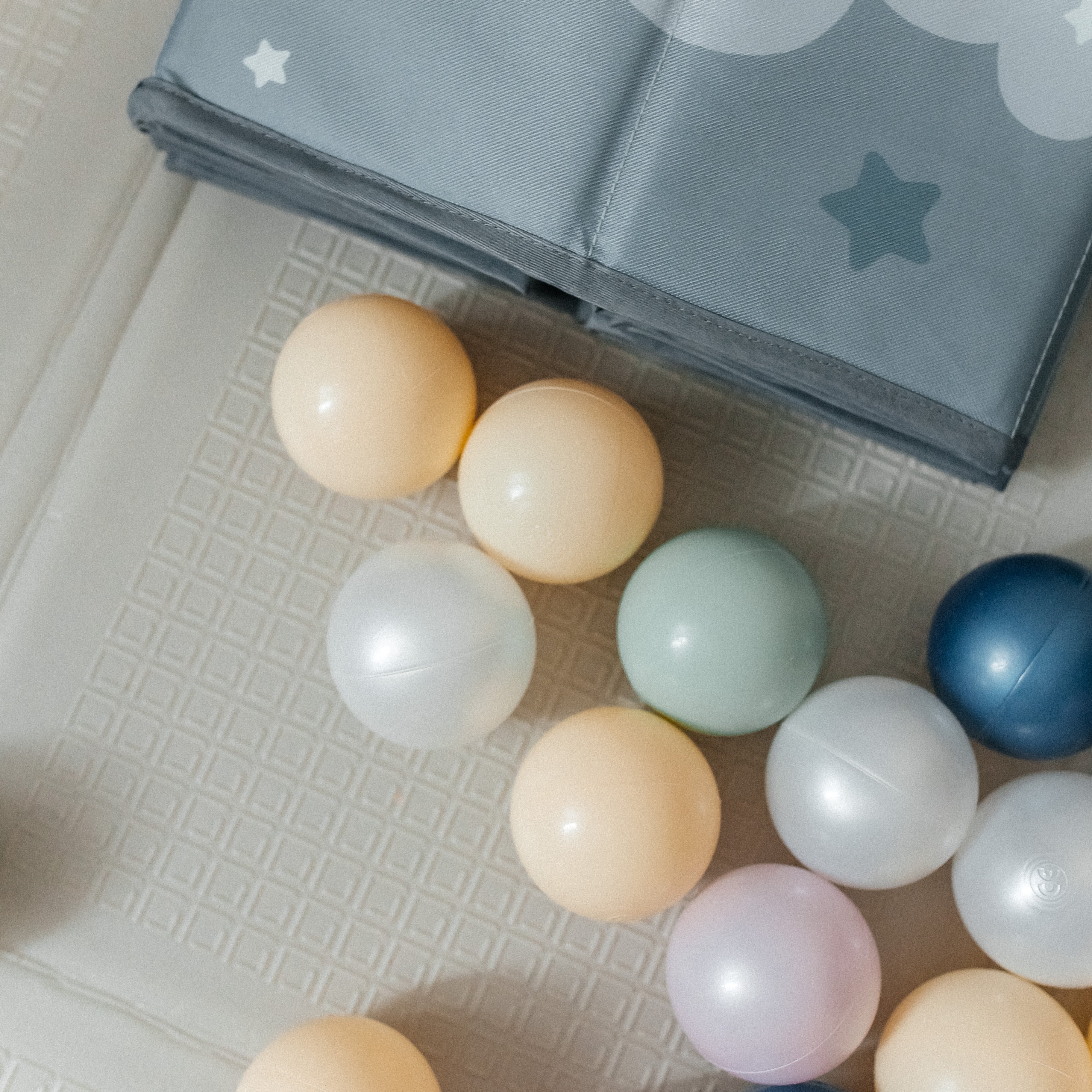 Детский сухой бассейн UNIX Kids Moon + 150 шариков - фото 6