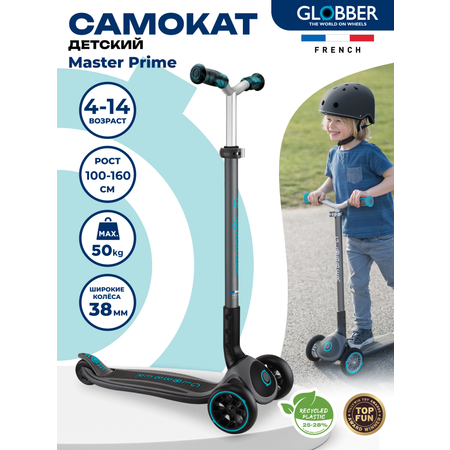 Самокат Globber трехколесный