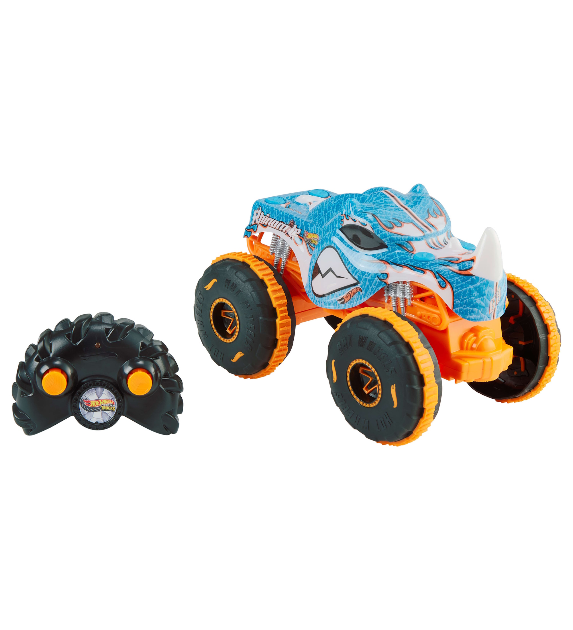 Монстр-трак РУ Hot Wheels Риномайт 1:24 - фото 2