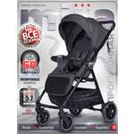 Коляска прогулочная BabyCare Mira серый серебряный