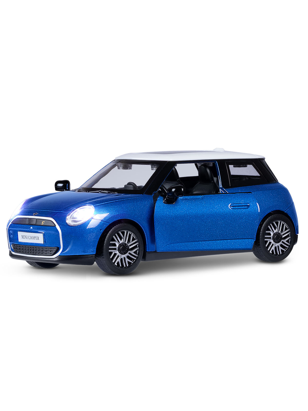 Автомобиль АВТОпанорама BMW Mini Cooper 1:28 JB1251755 - фото 11