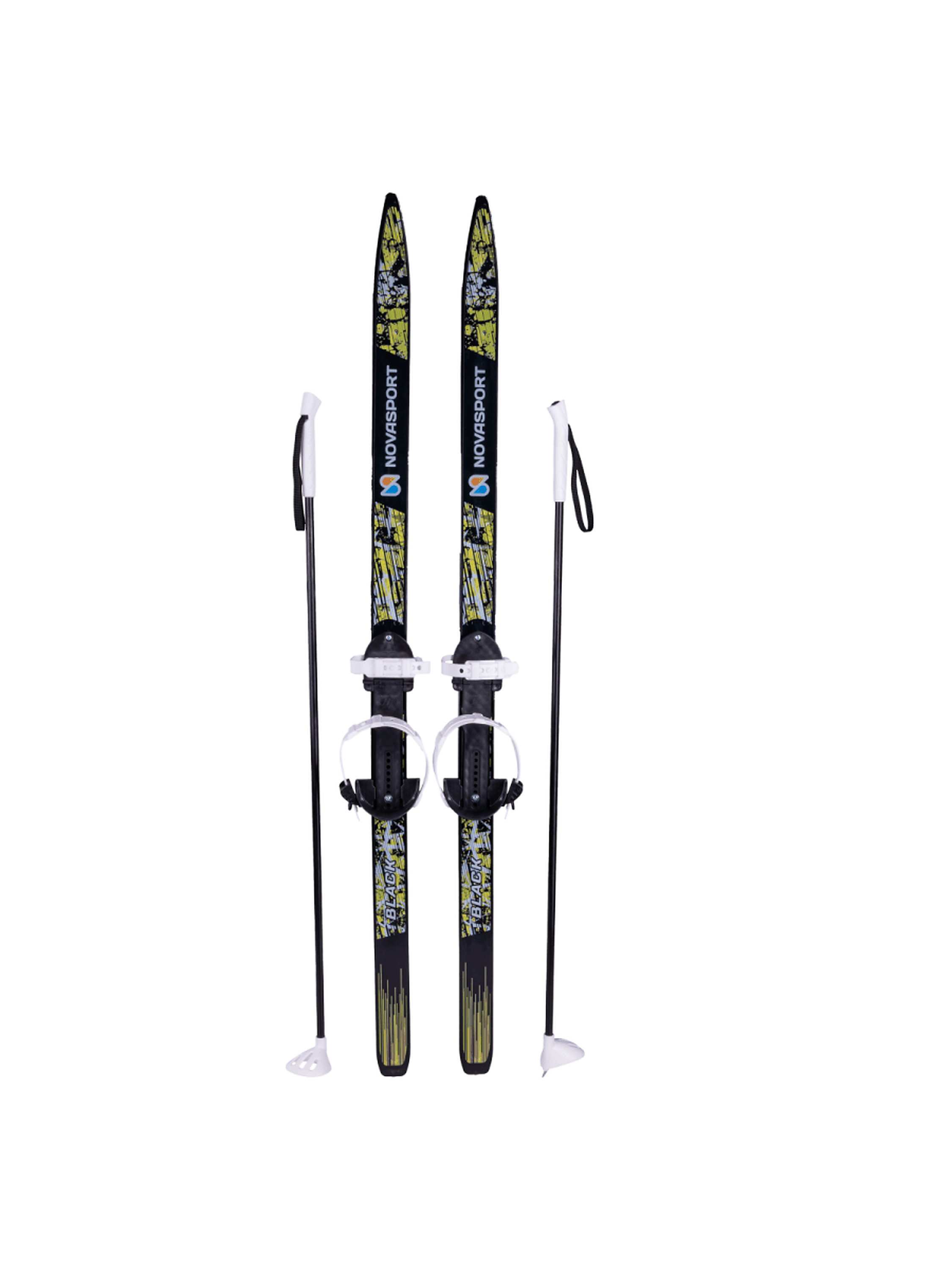 Беговые лыжи Детские Novasport Black 140 см - фото 2