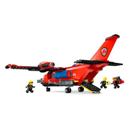 Конструктор LEGO City Пожарно-спасательный самолет блочный