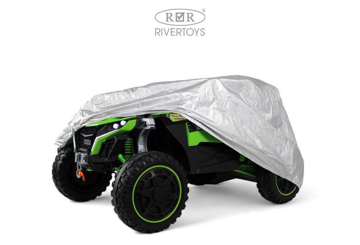 Электромобиль RIVERTOYS Z707ZZ-GREEN С пультом ДУ - фото 7