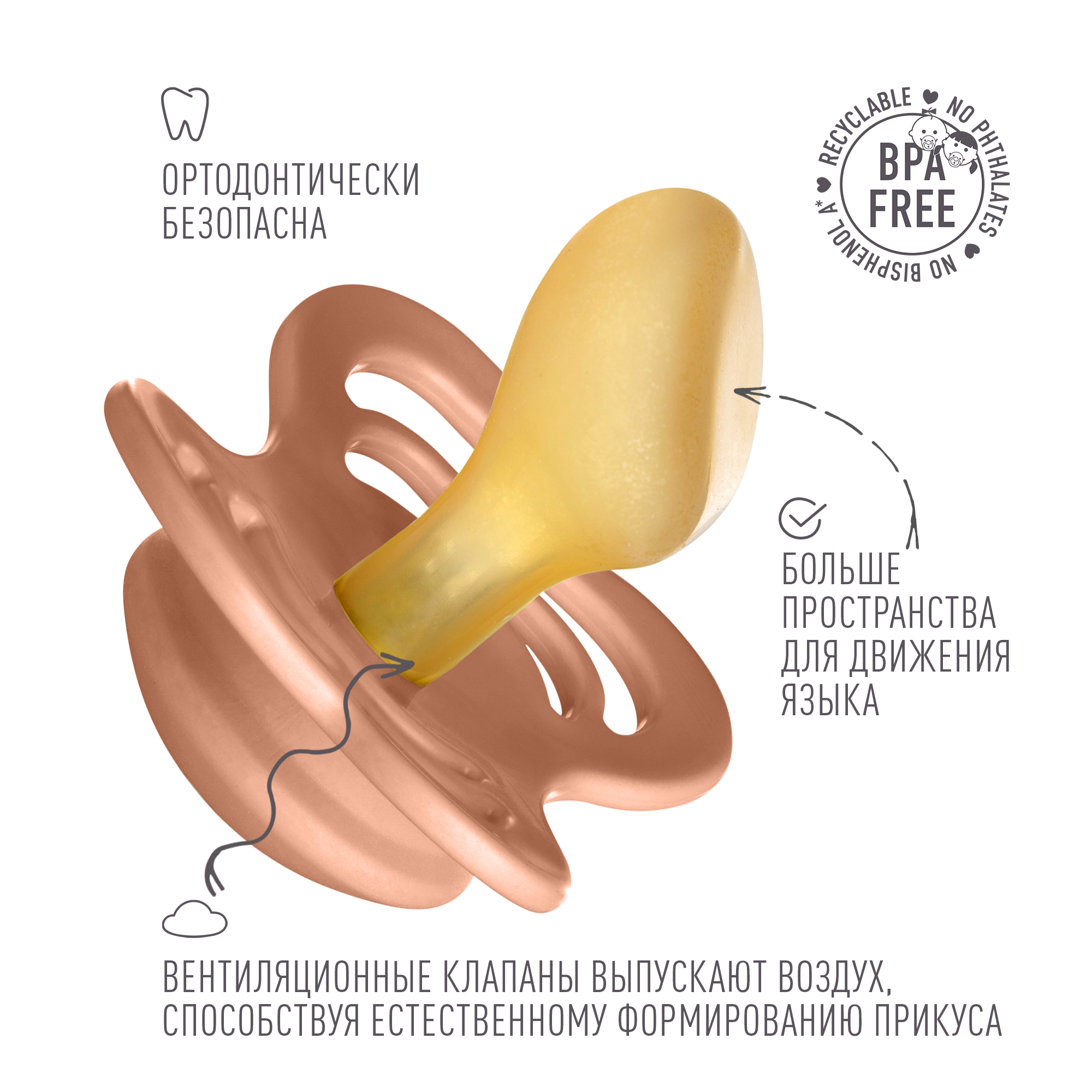 Пустышка BIBS от 6 мес. - фото 3