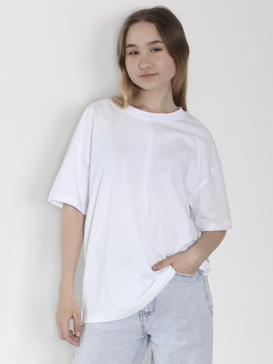 Футболка STELLA MODA 11601_белый - фото 10