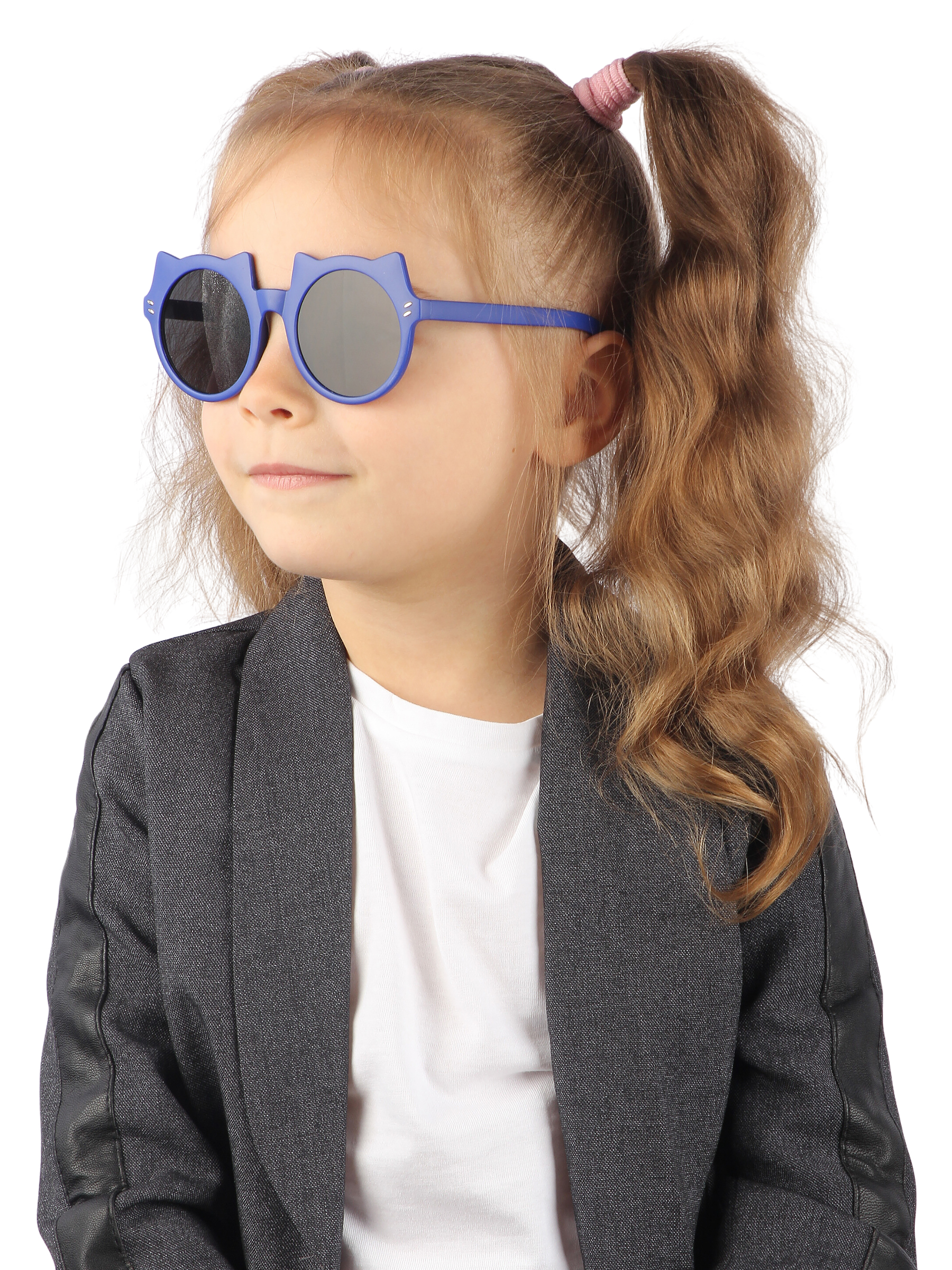 Очки солнцезащитные Little Mania RDT030-MTBLBK - фото 5