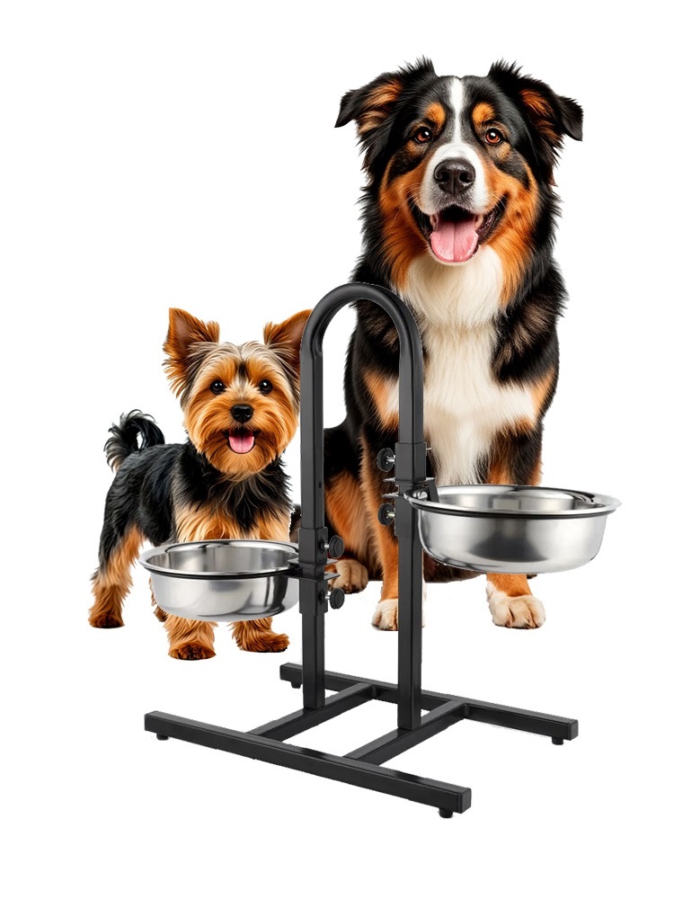 Подставка с 2 мисками INFILD по 1.2 литра разноуровневая - фото 1
