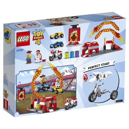Конструктор LEGO 4+ Трюковое шоу Дюка Бубумса блочный