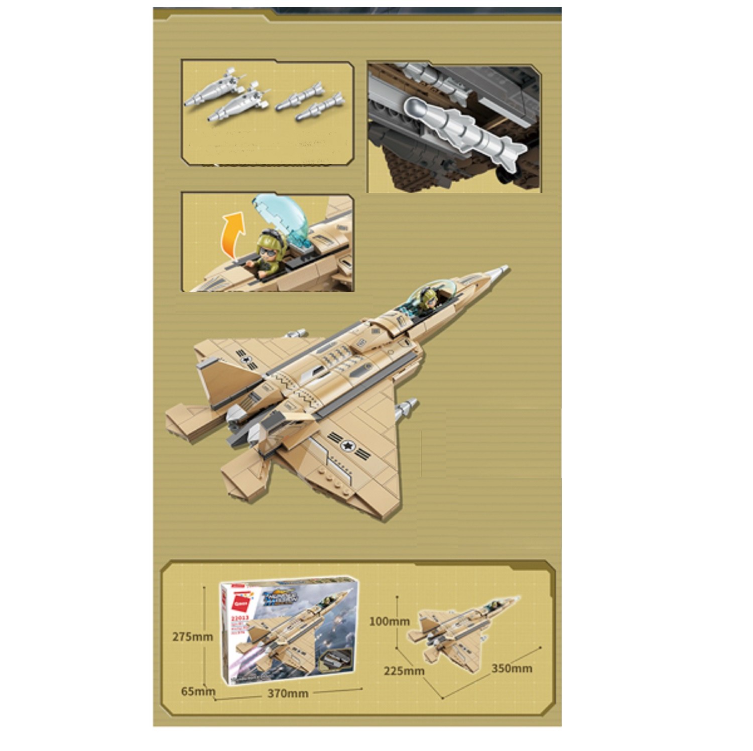 Конструктор QMAN Thunder Mission 376 дет. - фото 4