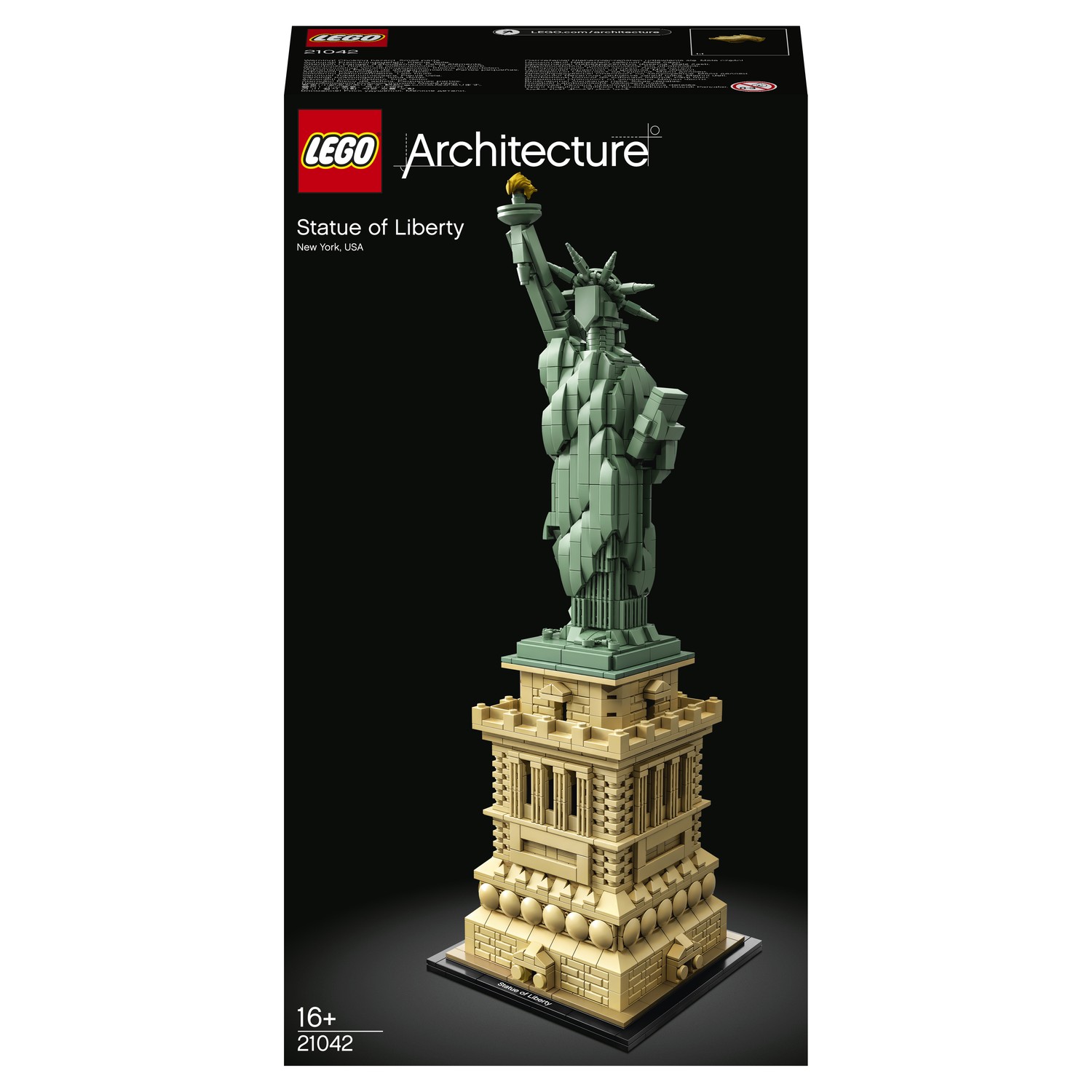 Конструктор LEGO Architecture Статуя Свободы блочный - фото 2