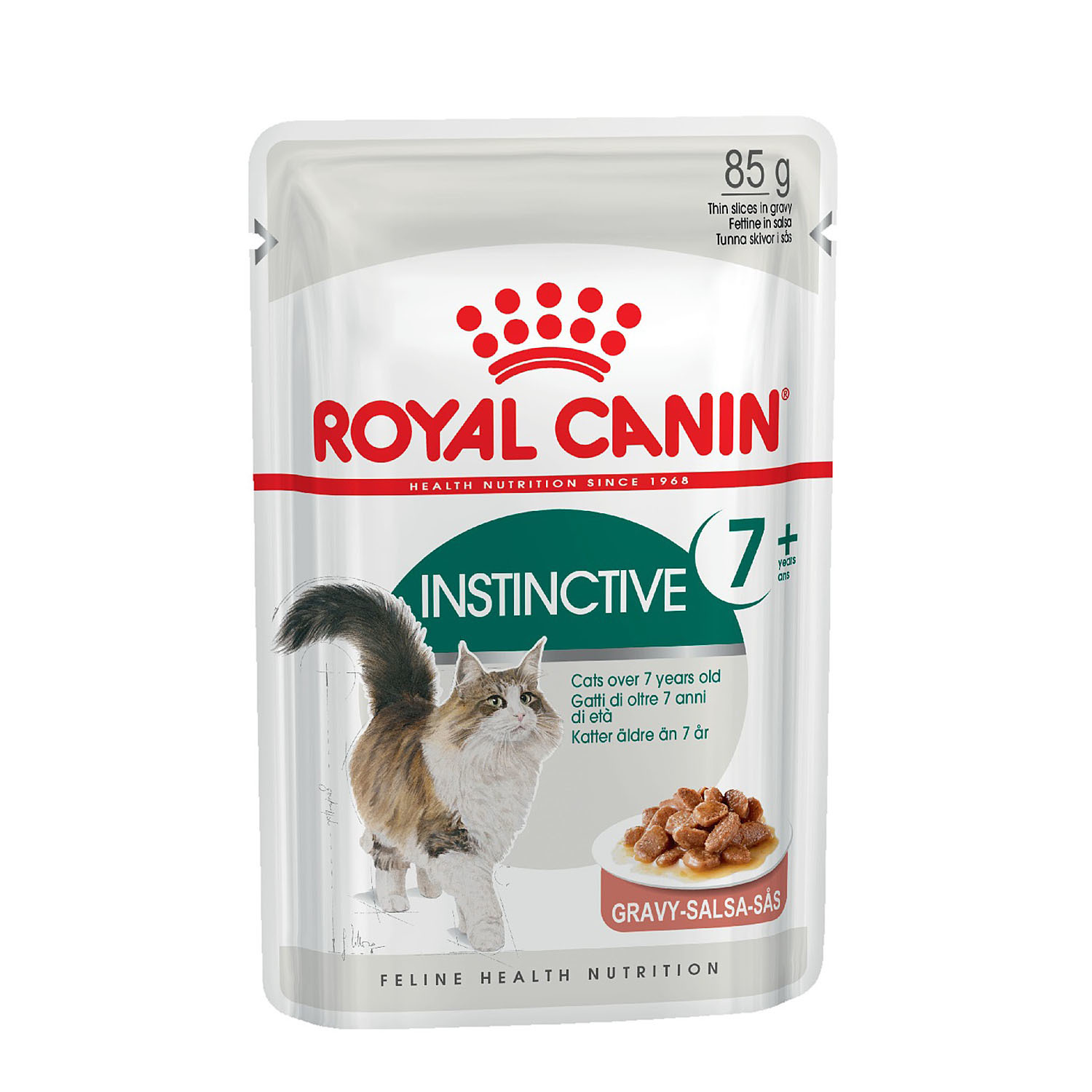 Корм для пожилых кошек ROYAL CANIN Instinctive пауч 85г - фото 2