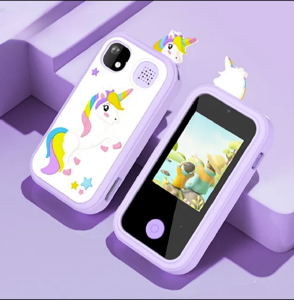 Детский игрушечный смартфон ТОТОША С фотоаппаратом и с сенсорным экраном 2,4 розовый - фото 8
