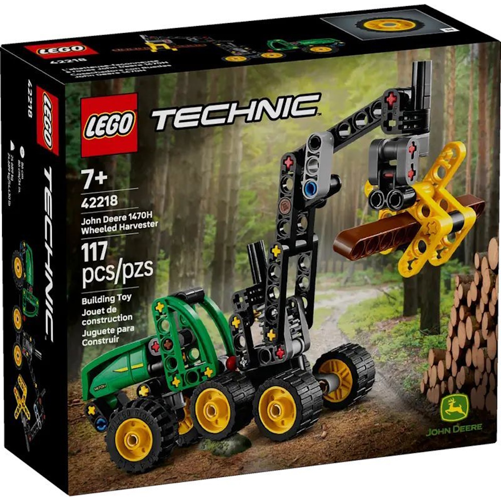 Конструктор LEGO Technic Колесный комбайн John Deere 117 дет. - фото 6