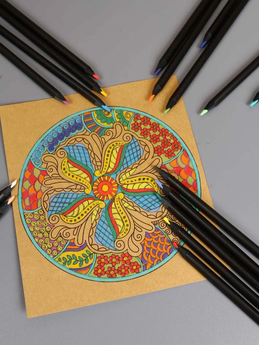 Карандаши цветные AXLER 44 шт. - фото 17