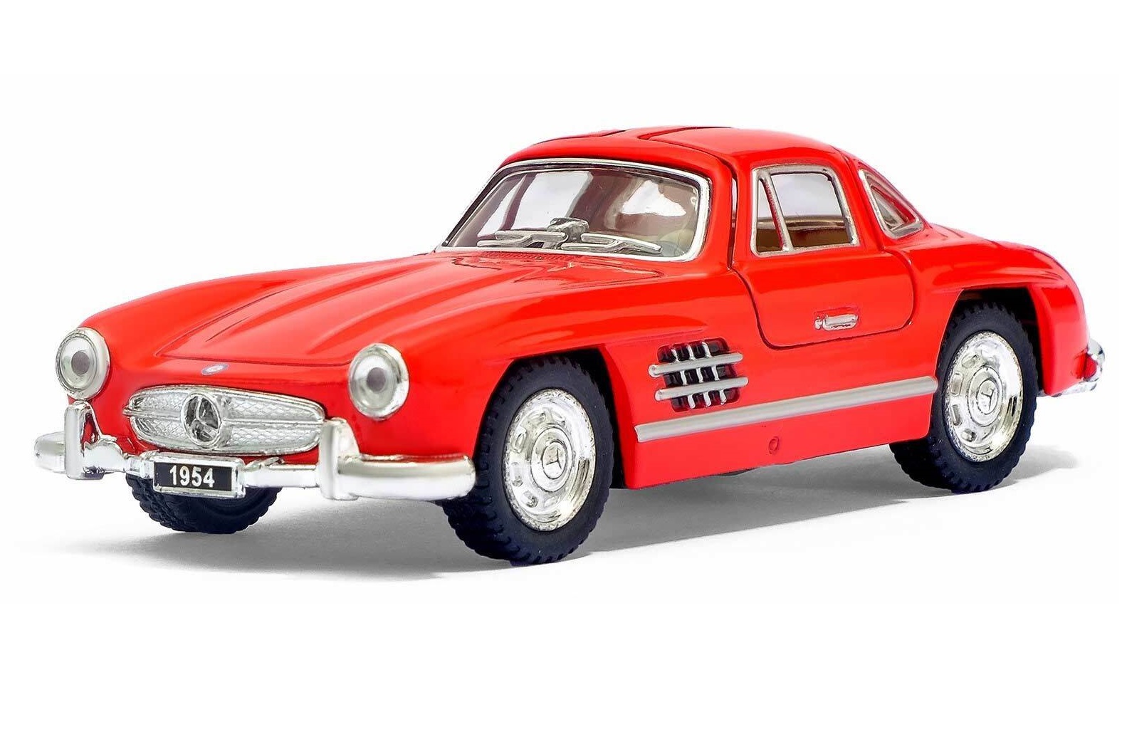 Автомобиль KINSMART Mercedes 300SL 1954 красная 1:36 КТ5346/1 - фото 1