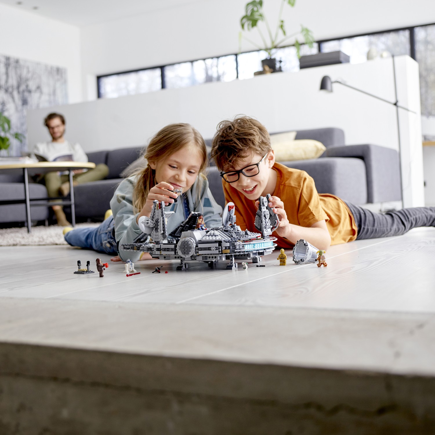 Конструктор LEGO Star Wars Episode IX Сокол Тысячелетия 1353 дет. - фото 5