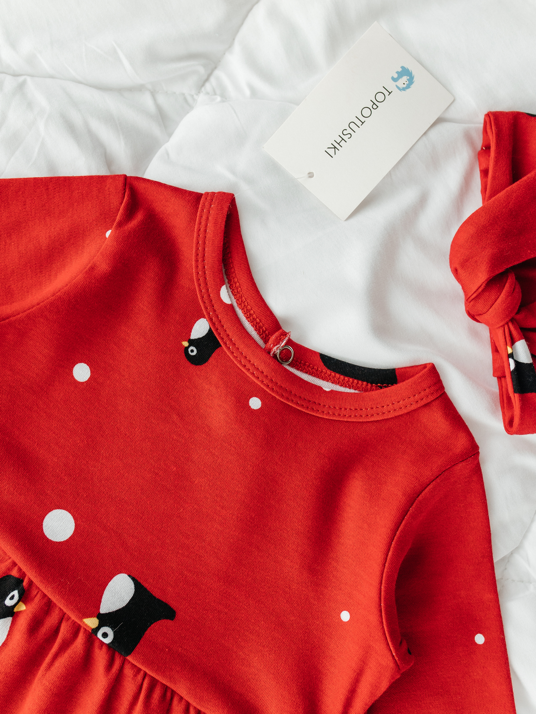 Платье-боди и повязка TOPOTUSHKI Т09263581ин - фото 2