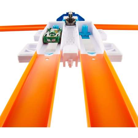 Дополнительная секция Hot Wheels 2-полосная пусковая установка с пусковой установкой