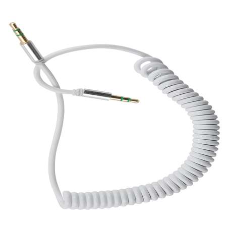 Aux-кабель RedLine Spiral белый
