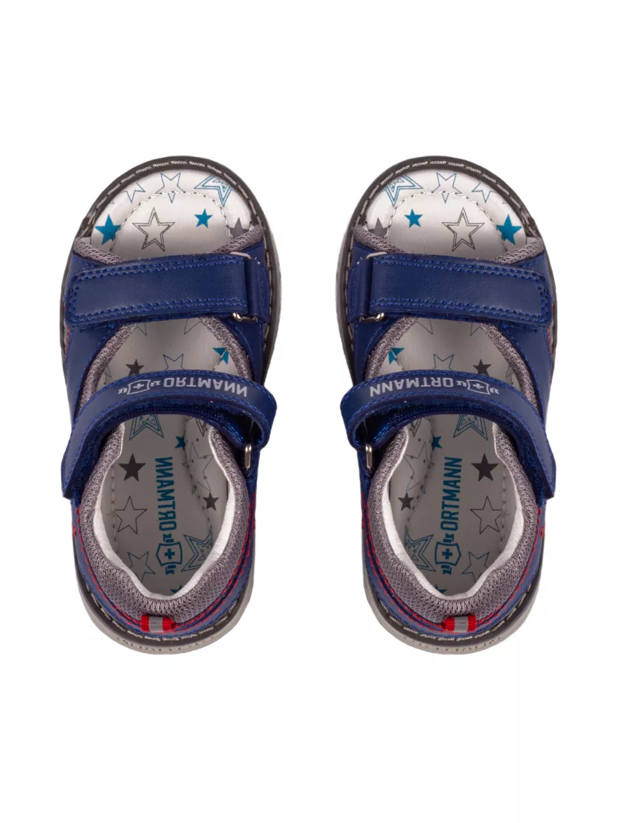 Сандалии ORTMANN kids 7.52.2_ALBENGA_синий/серый - фото 3