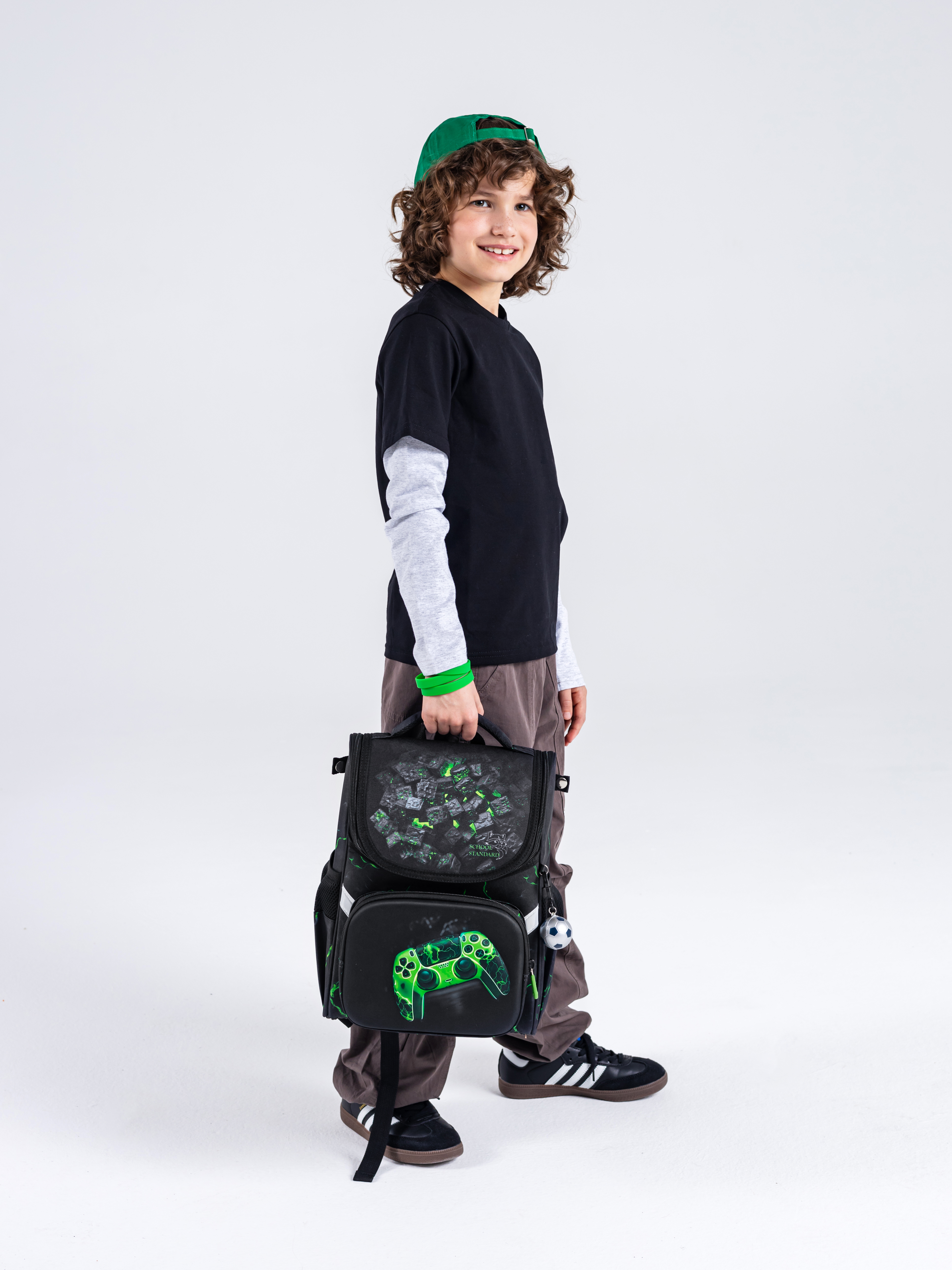 Ранец School Standard первокласснику набор 4 в 1 - фото 2