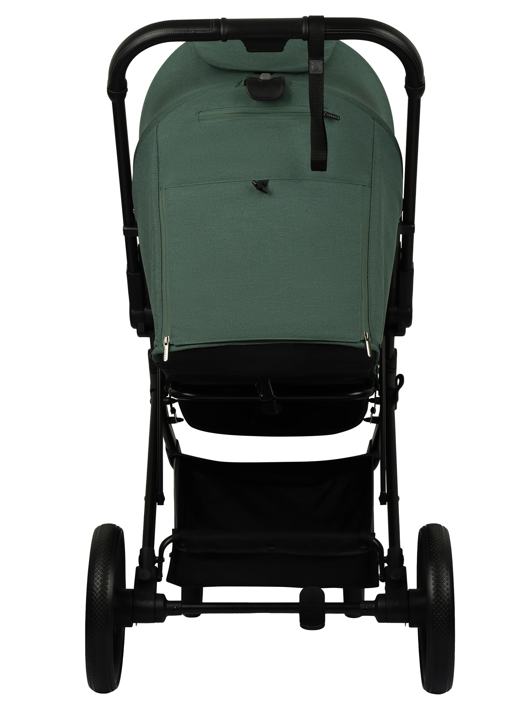 Коляска прогулочная JOVOLA LUNA зеленый-серый - фото 22