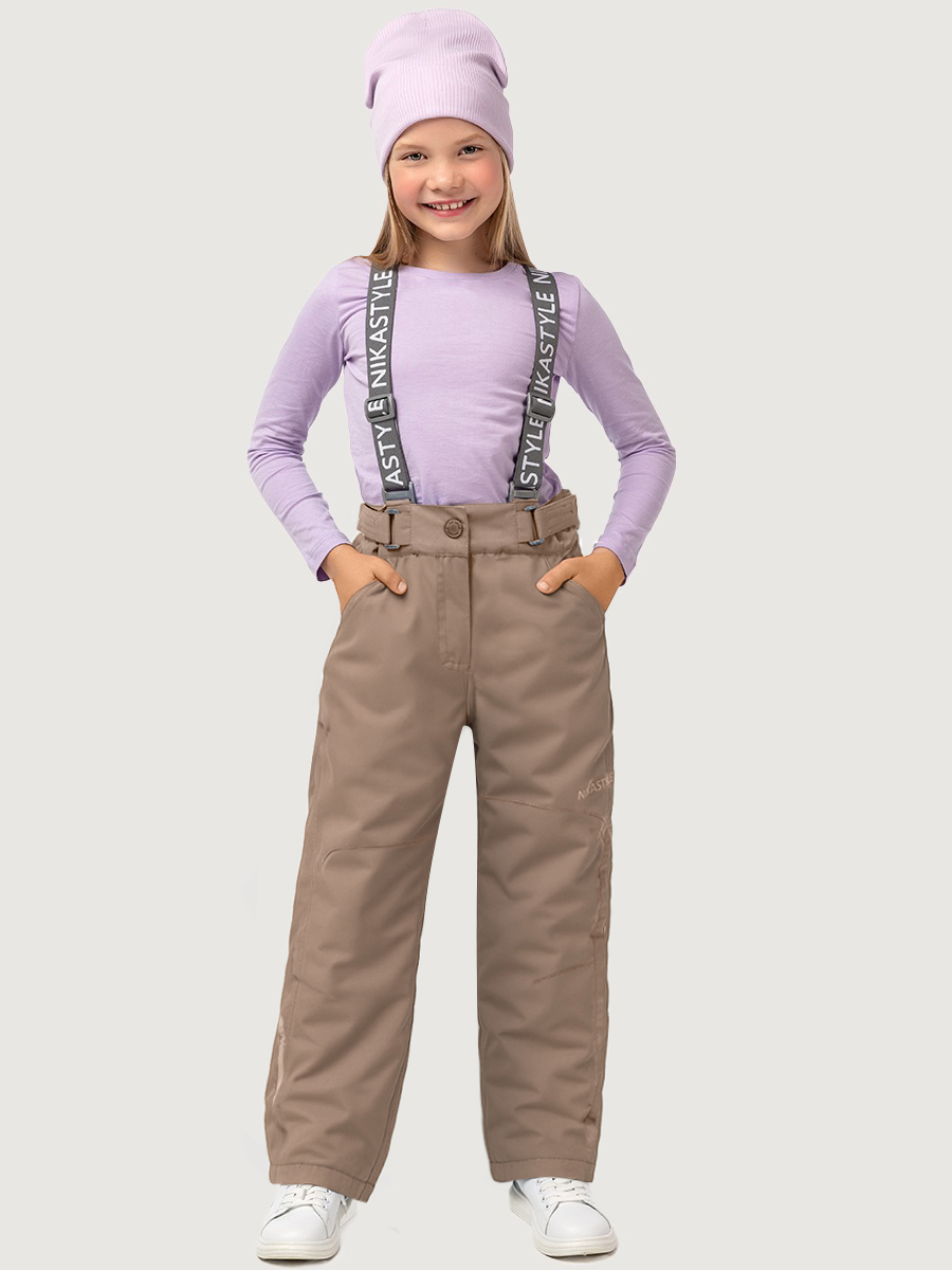 Брюки утепленные NIKASTYLE 2л3825 капучино - фото 1