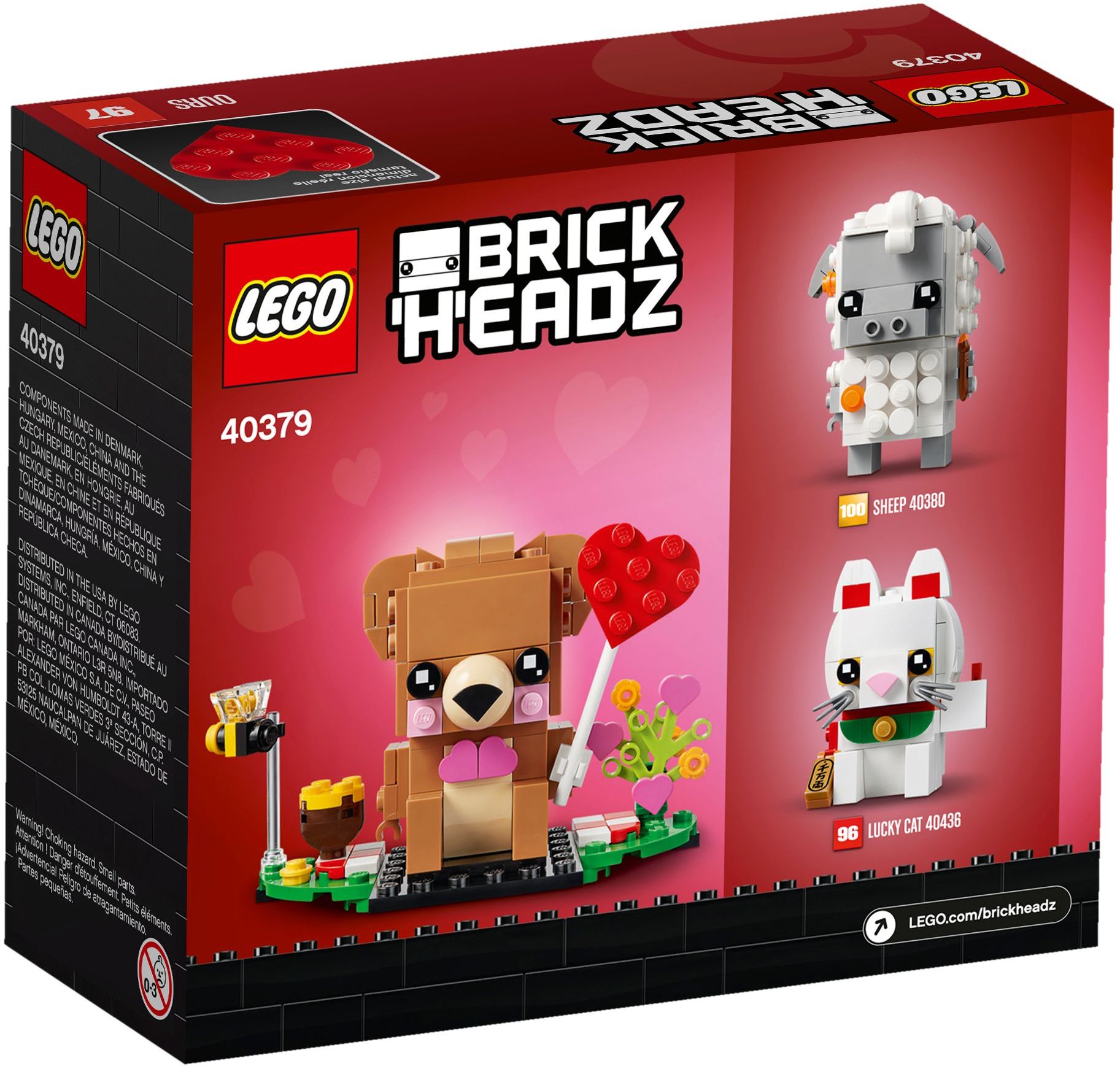Конструктор LEGO BrickHeadz 40379 306 дет. - фото 2