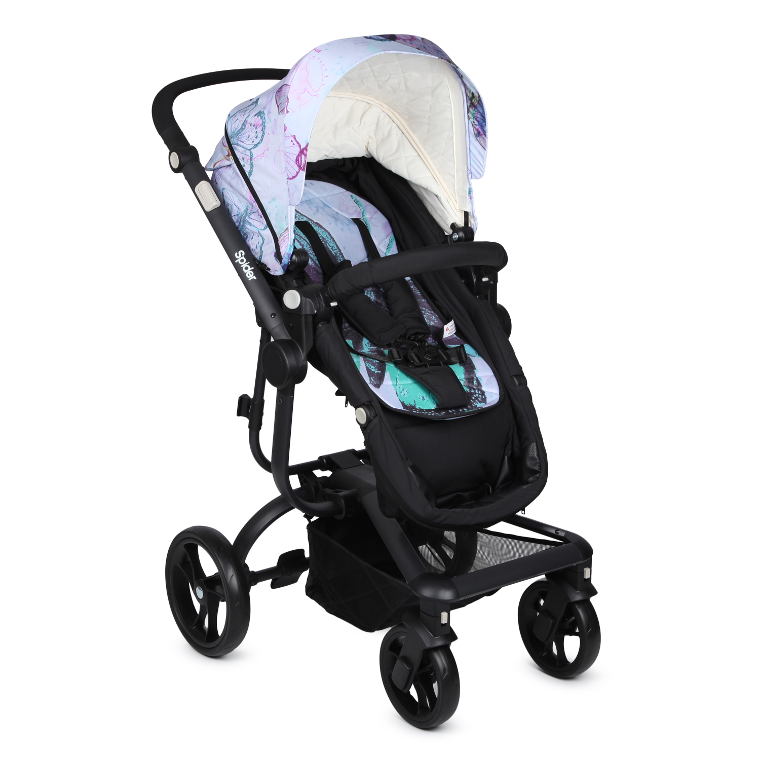 Коляска трансформер Babyton Spider Blue - фото 1