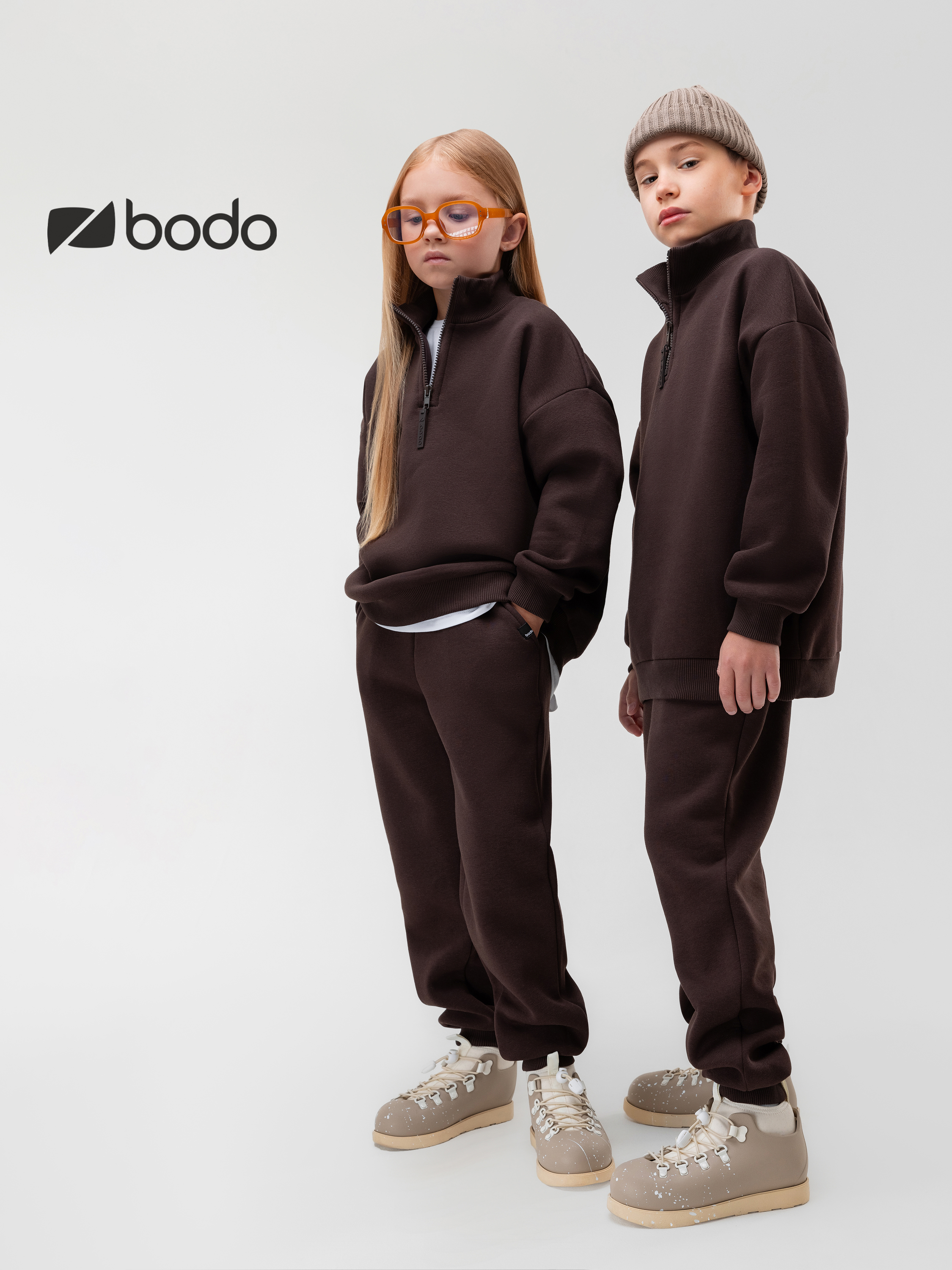 Костюм спортивный Bodo 11-599MU_кофейный - фото 2