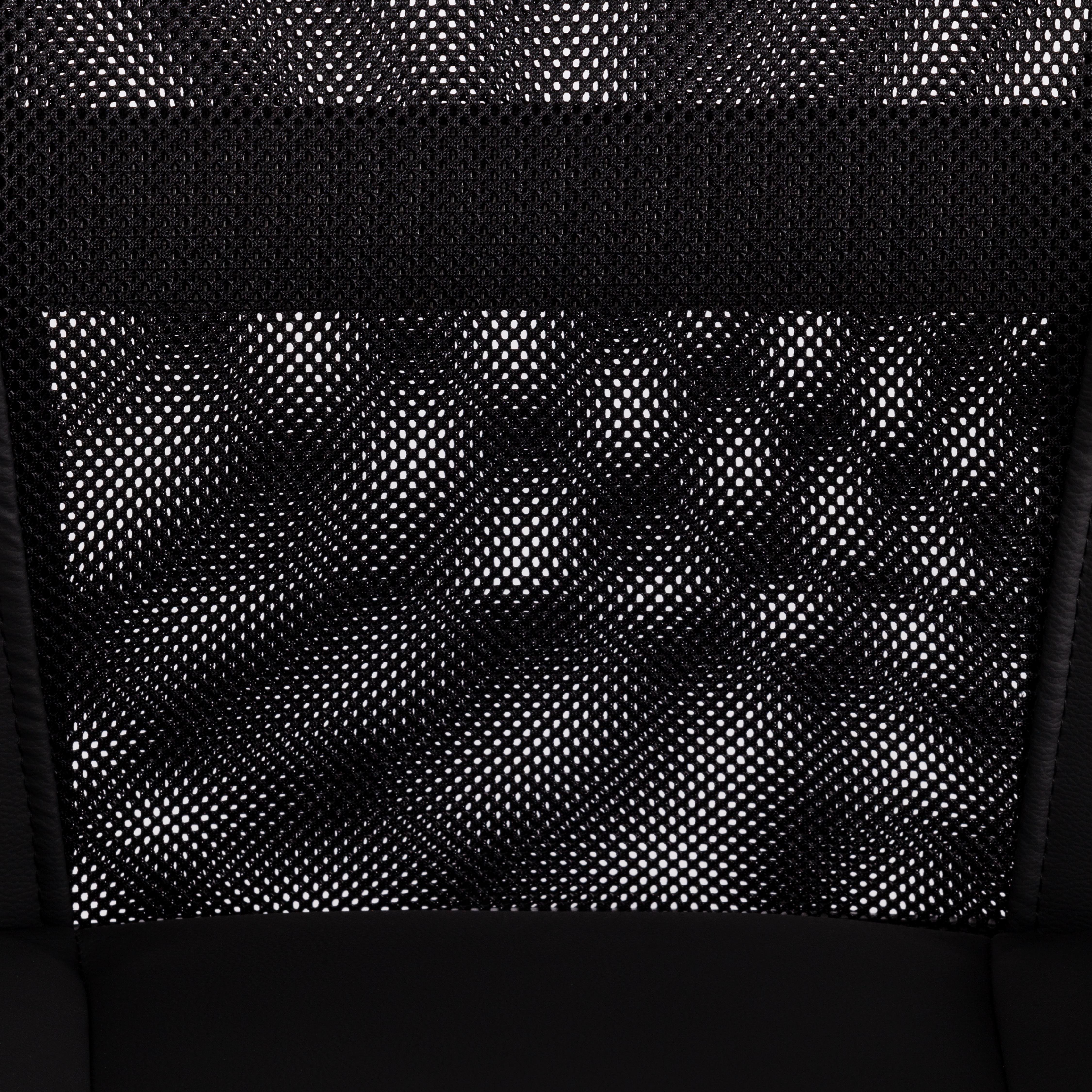 Компьютерное кресло TETCHAIR Стафф кож/зам ткань черный - фото 9