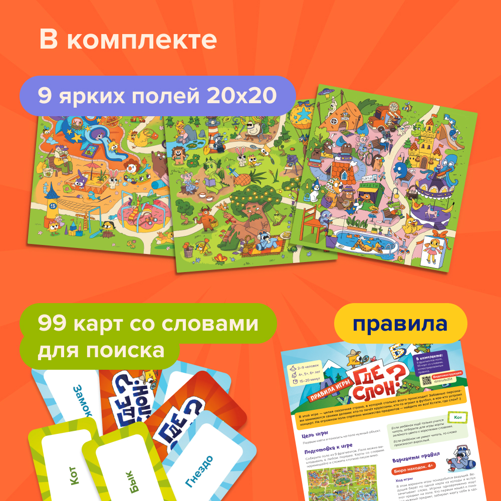 Настольная игра Банда умников Где слон - фото 13