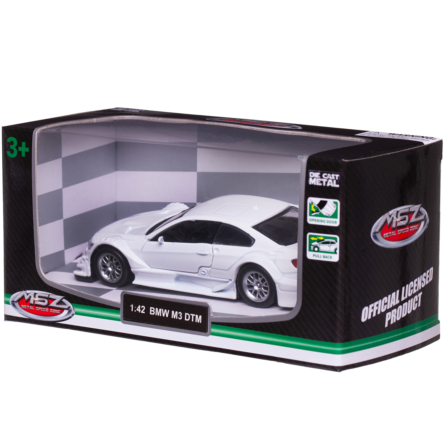 Автомобиль Abtoys BMW MSZ 1:43 WE-16388W - фото 4